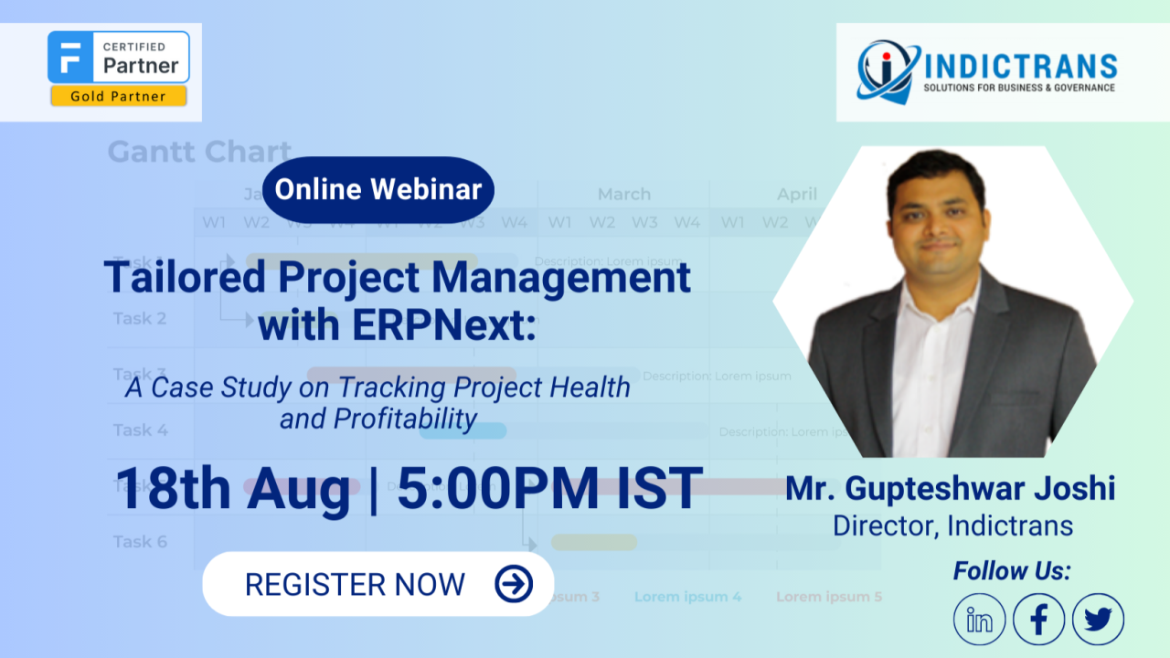 Tailored Project Management with ERPNext: A Case Study on Tracking Project